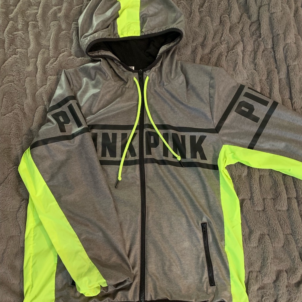 Pink windbreaker